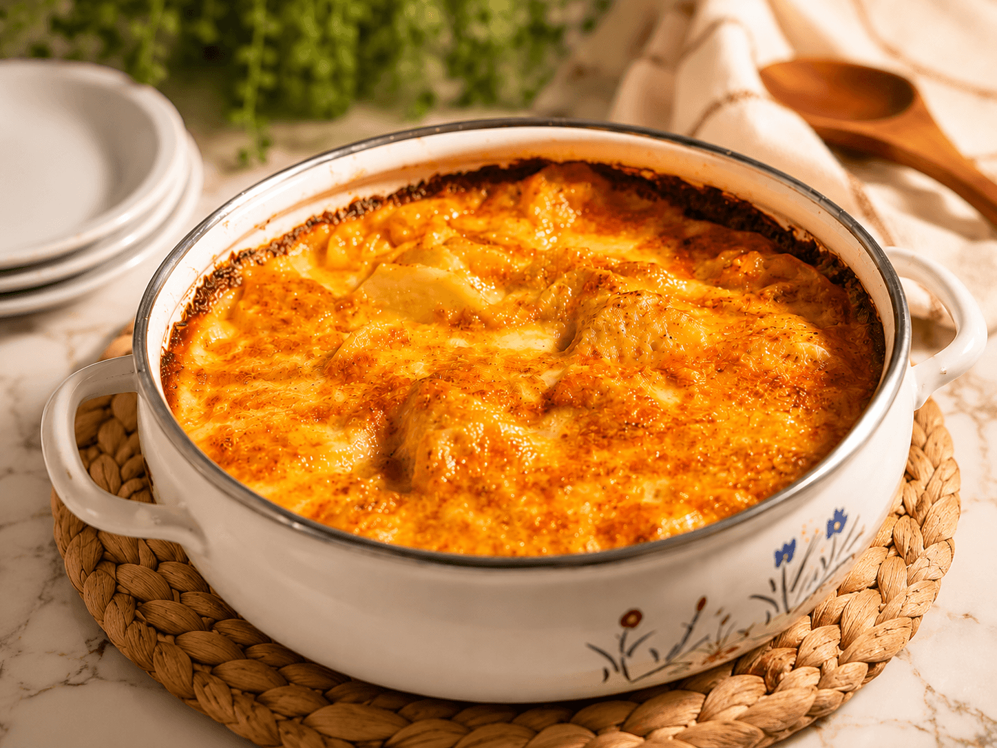 Creamy Potato Au Gratin